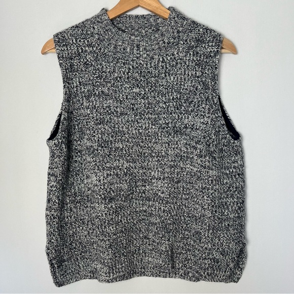 J. Crew Sweaters - J.Crew Women’s Sleeveless Sweater Vest Tank Top Wool Blend Gray Preppy Size L